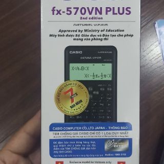 Máy tính Casio FX 570VN Plus New (2nd Edition) -hàng nhập Thái lan-