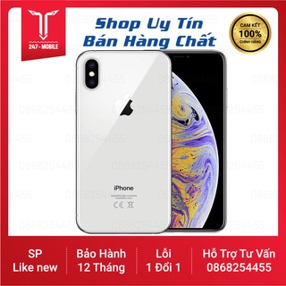 Điện thoại iphone xs 256gb quốc tế mới 99% ✅bảo hành 12 tháng✅