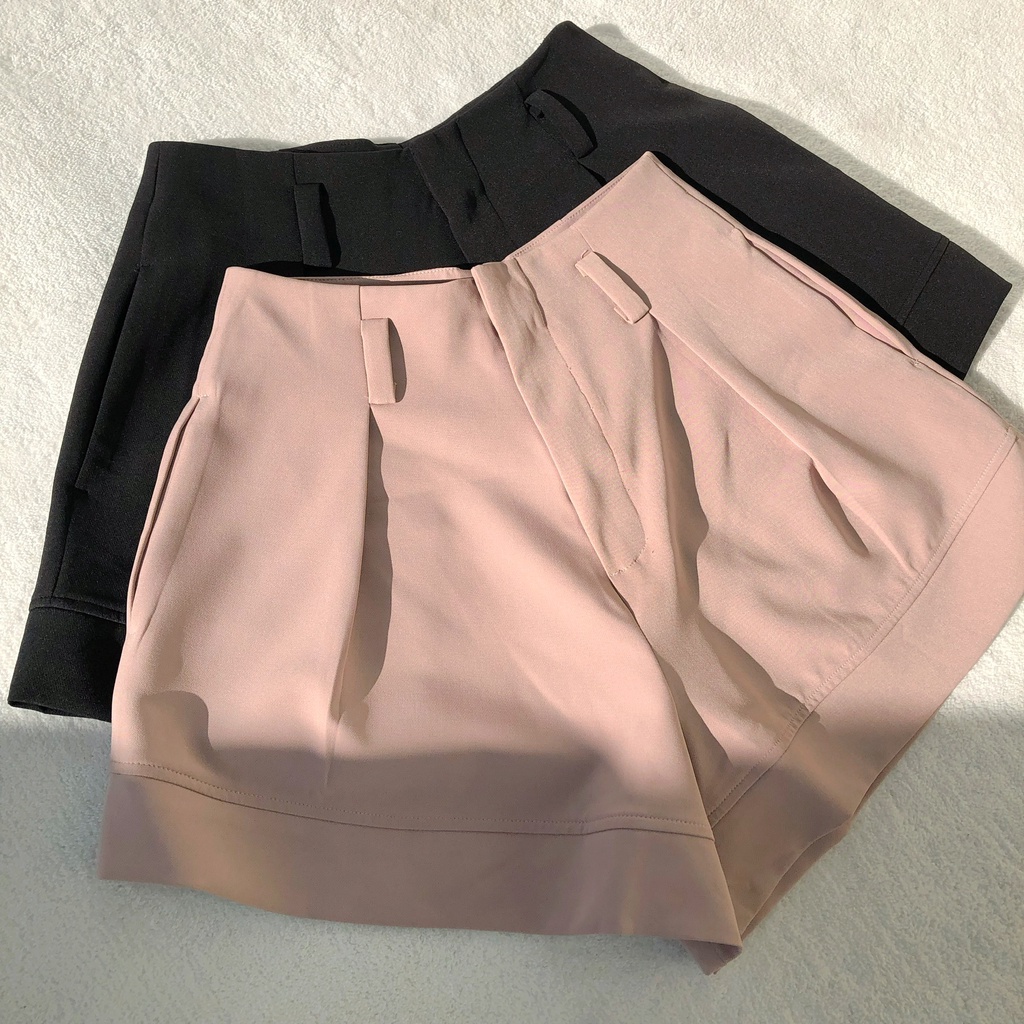 Quần short xếp ly form xòe - HN30