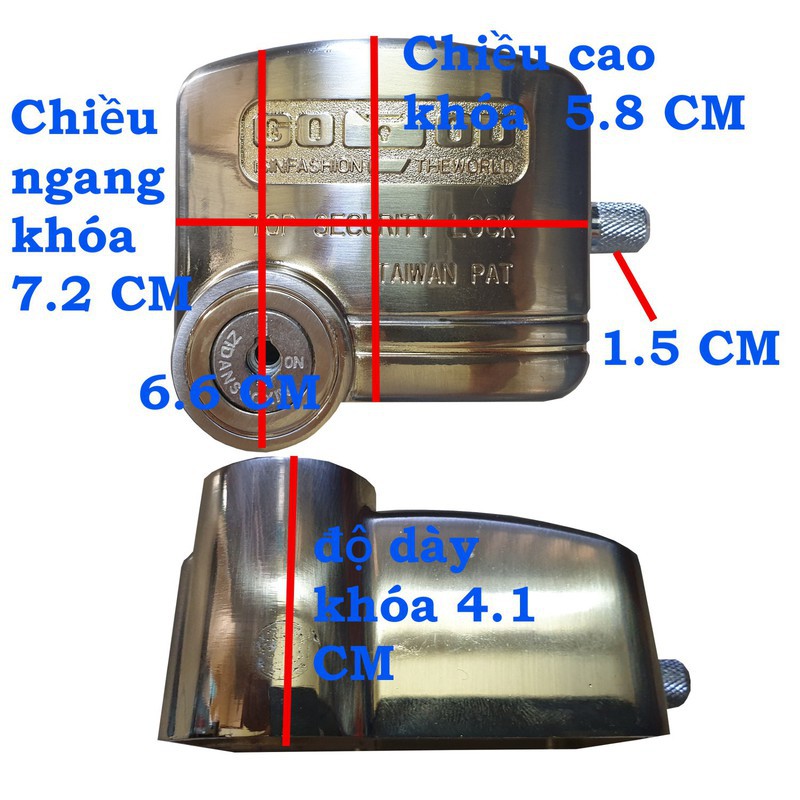 Khóa chụp chống cắt d5-70 chính hãng