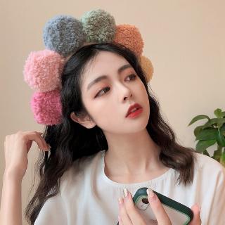 Băng đô cài tóc bản rộng họa tiết hoa thời trang