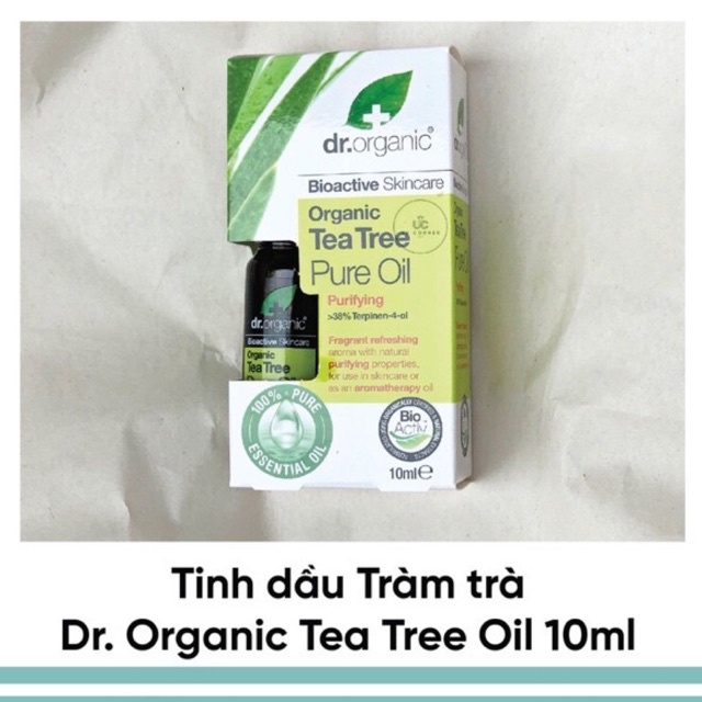 Tinh dầu tràm trà tea tree oil 10ml