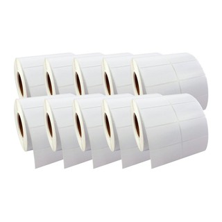 Combo 10 cuộn Giấy in nhiệt Hansol loại 2 tem