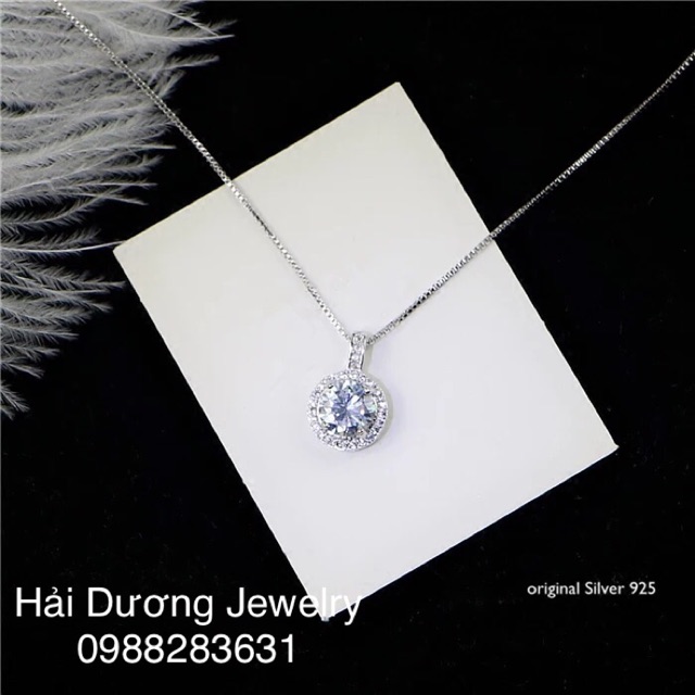 💥💥💥 DÂY CHUYỀN NỮ MẶT TRÒN BẠC ITALY CAO CẤP 925