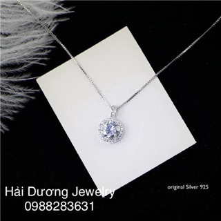 💥💥💥 DÂY CHUYỀN NỮ MẶT TRÒN BẠC ITALY CAO CẤP 925