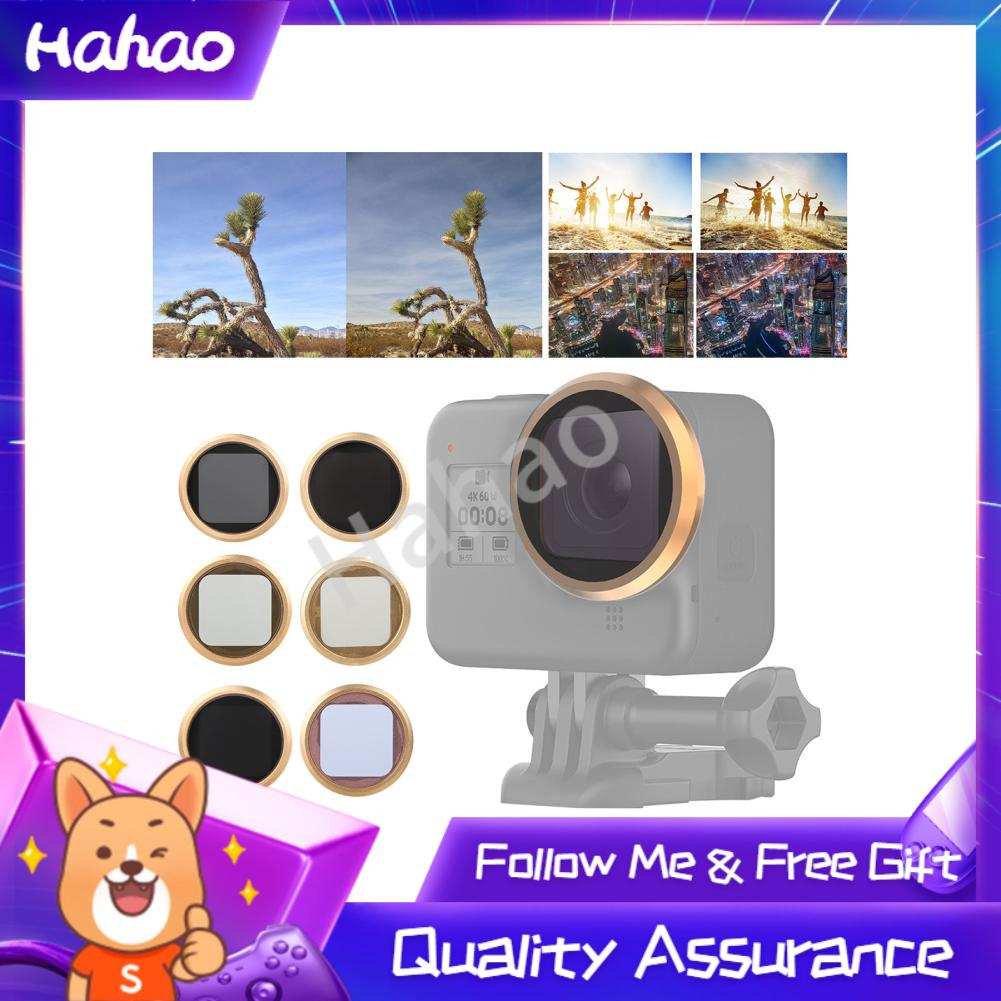 Set 6 kính lọc máy ảnh 6 trong 1 cho Gopro HERO 8 Action TG
 | BigBuy360 - bigbuy360.vn