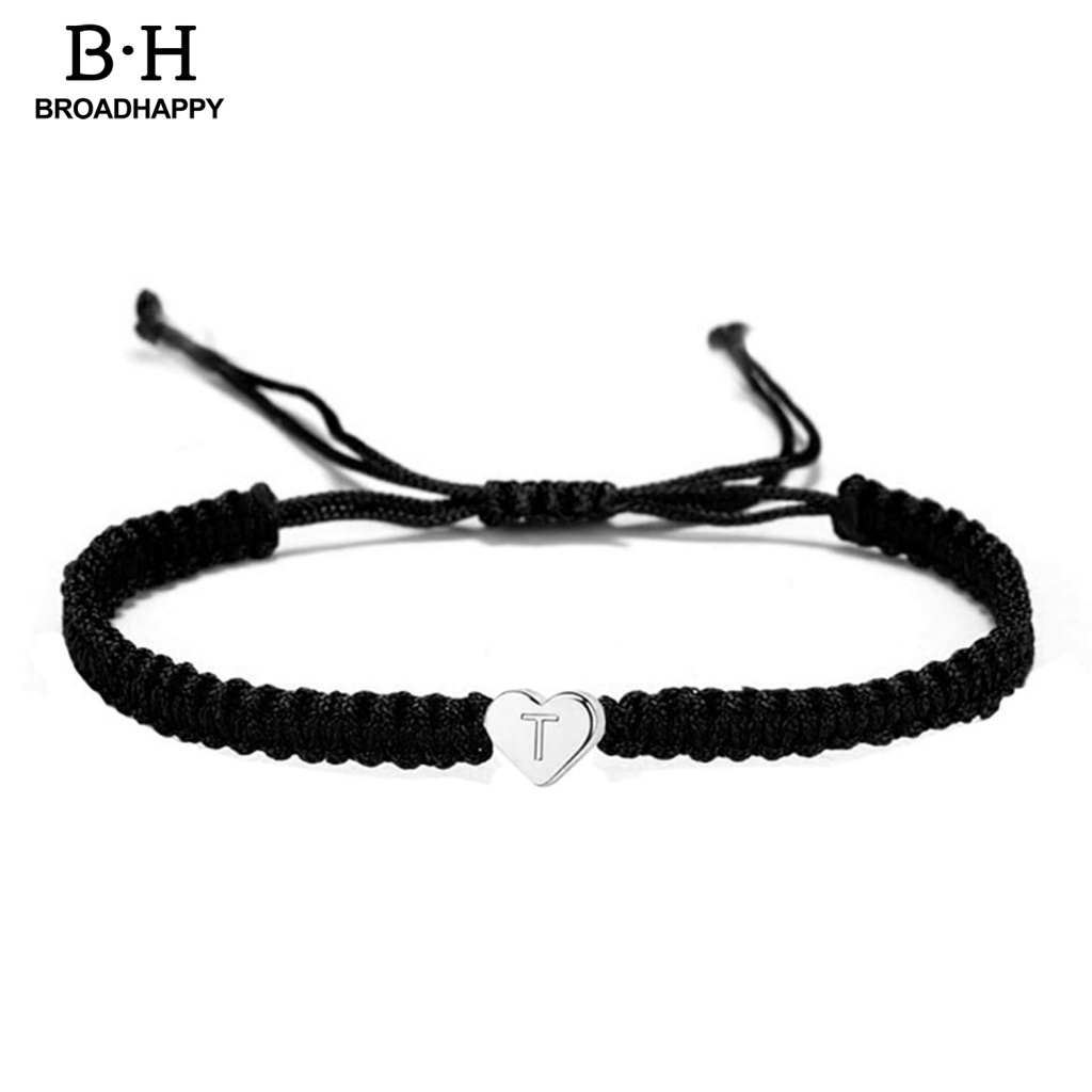 Vòng Tay Mặt 26 Chữ Cái Thời Trang Cho Cặp Đôi