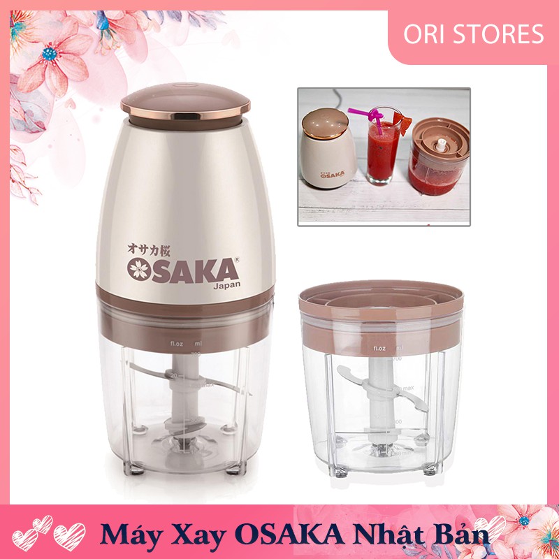 Máy Xay Thịt Đa Năng OSAKA BẢO HÀNH 1 NĂM - Xay Sinh Tố, Cá, Rau Củ Quả - BẢO HÀNH 1 NĂM