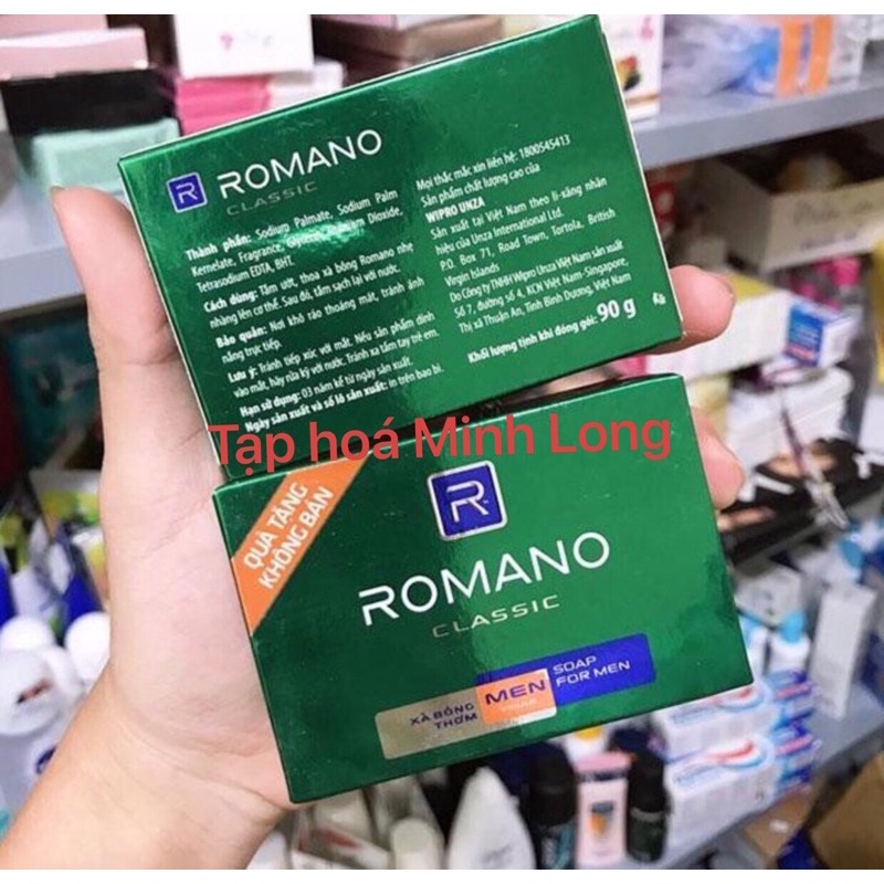 Xà Phòng thơm ROMANO Classic 90g