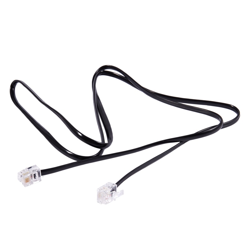 Dây cáp điện thoại RJ11 6P4C ADSL em dài 1m
