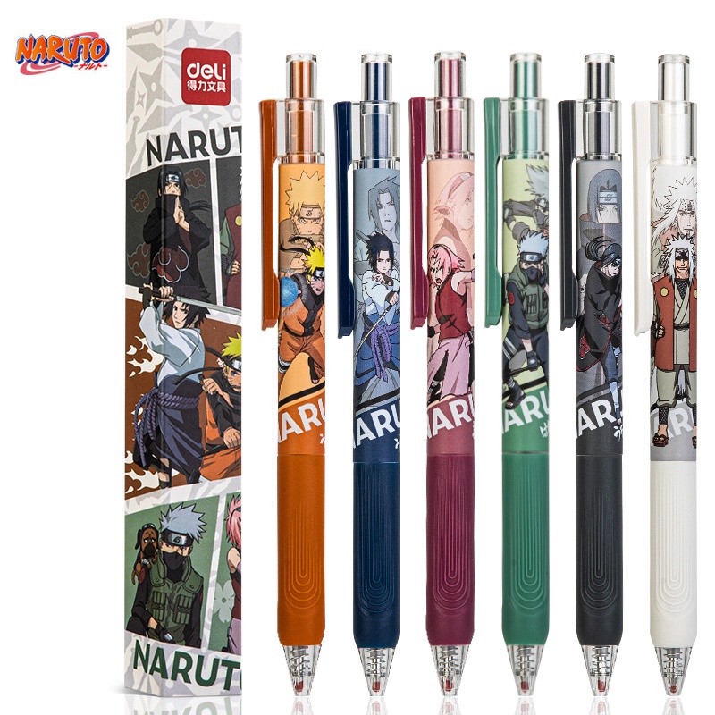 Bút Viết Họa Tiết Anime Naruto Ninja Kakashi Dành Cho Học Sinh