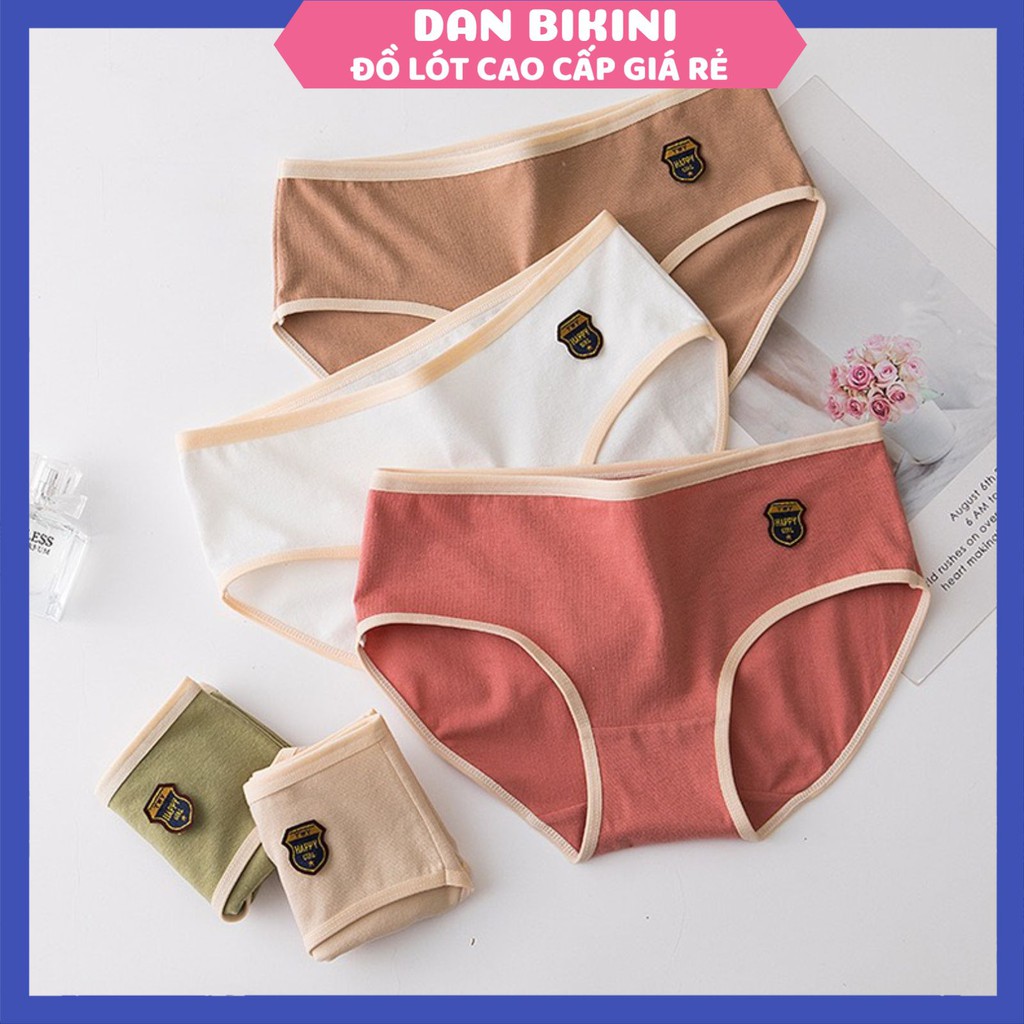 Quần Lót Nữ Cotton dễ thương mềm mại tôn dáng - Hàng Xuất Nhật Happy girl mã 0741 | BigBuy360 - bigbuy360.vn
