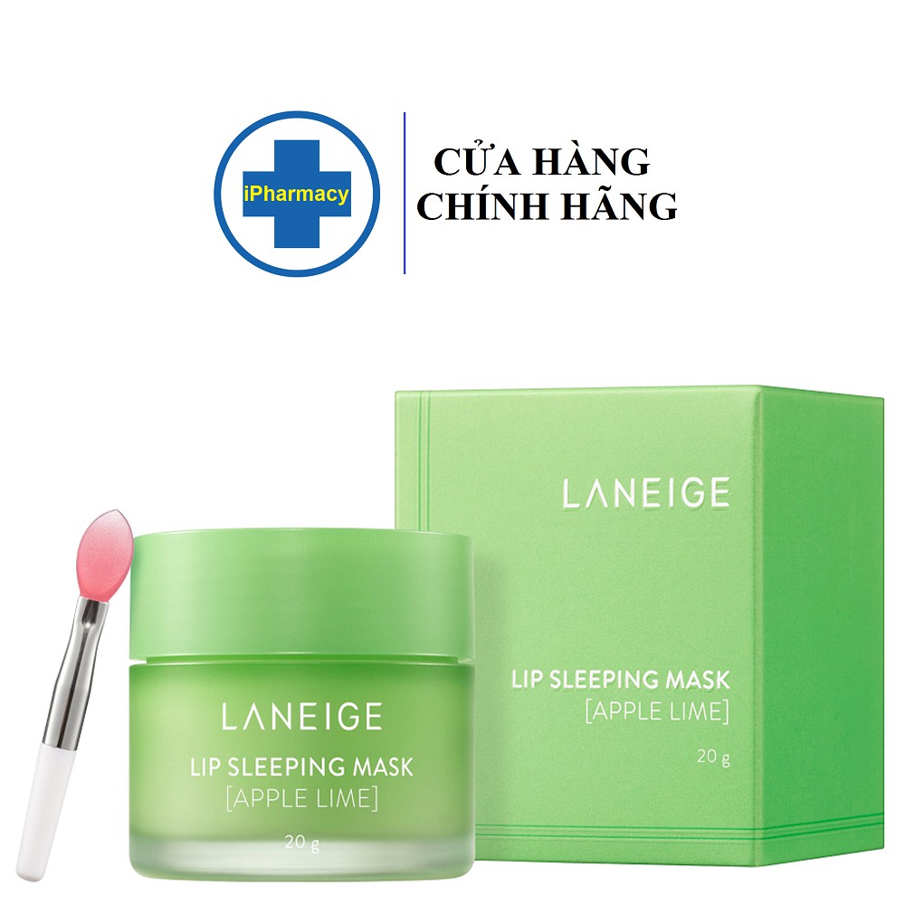 Mặt Nạ Ngủ Môi Laneige Hương Táo 20g Lip Sleeping Mask [Apple Lime]