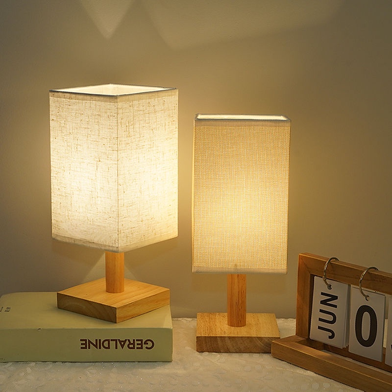 Đèn Ngủ Để Bàn Màu Sắc Ấm Áp Đơn Giản Hiện Đại