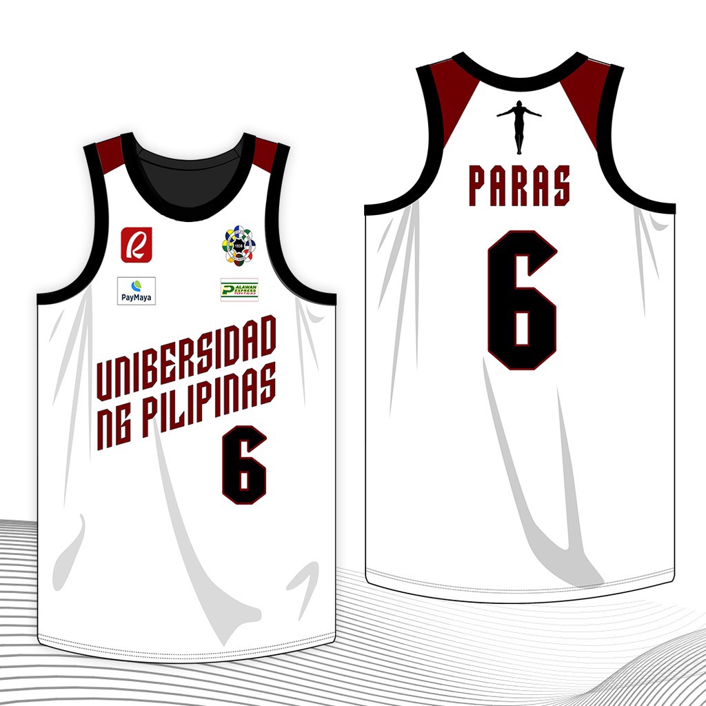 Áo Thun Bóng Rổ In Chữ UP Fighting Maroons UAAP Của Đại Học Philippines