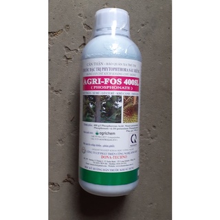 Agrifos-400 chai 1 lít, trừ nứt thân chảy nhựa sầu riêng