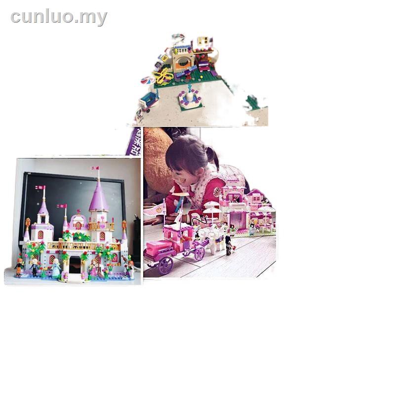 SEMBO BLOCK Bộ Đồ Chơi Lego Xếp Hình Ngôi Nhà Búp Bê Barbie Dễ Thương Cho Bé 5-12 Tuổi
