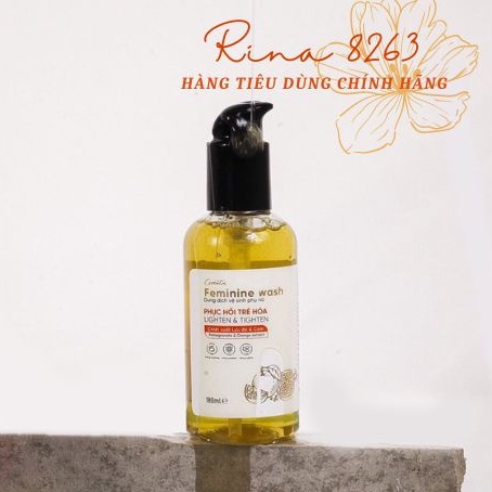 { CHÍNH HÃNG } Dung dịch vệ sinh phụ nữ Cénota 175ml_làm hồng mịn se khít và trẻ hoá vùng kín