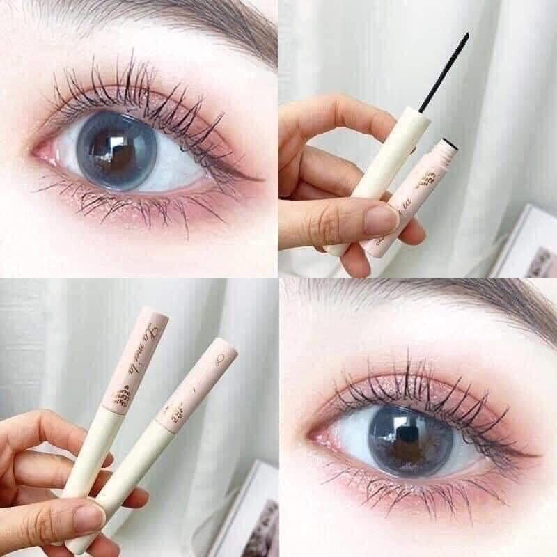 Mascara Siêu Mảnh Tơi Mi Lameila Skinny Microcara Vỏ Hồng