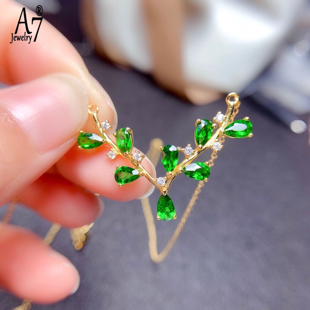 Vòng cổ mạ vàng 18K đính đá