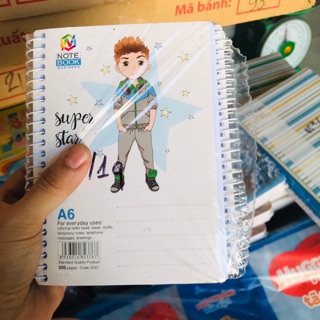 Sổ lò xo khổ A6 Hải Tiến loại đẹp