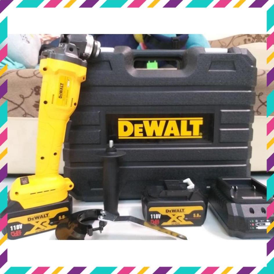 Máy Mài Dùng pin 118v không chổi than -2pin chuẩn 10 CELL  . .