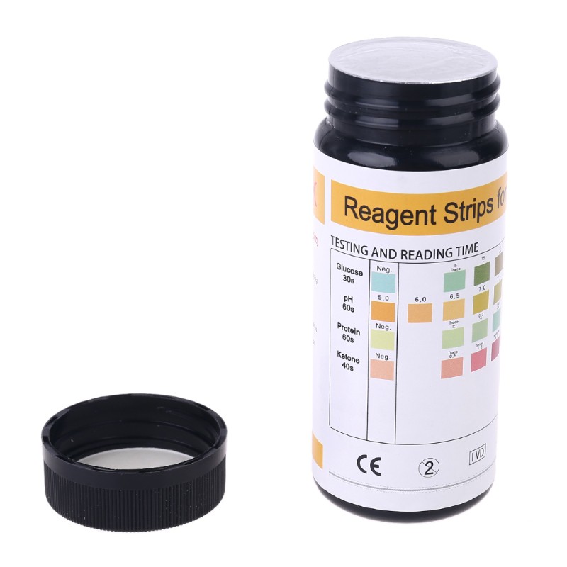 Bộ 100 giấy thử nước tiểu Urs-4K Glucose chuyên dụng chất lượng cao