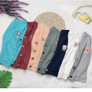 Áo khoác len Cardigan cho bé 8-18kg, áo khoác bé trai, bé gái kidhome10