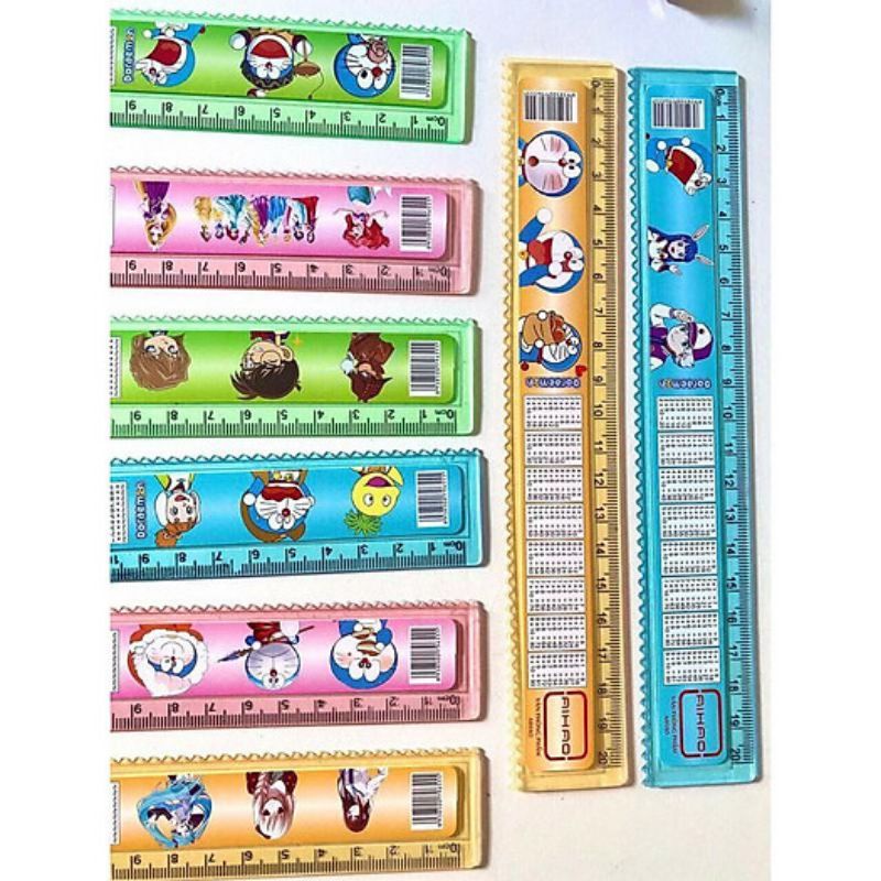 Set 10 cây thước 20cm /15cm