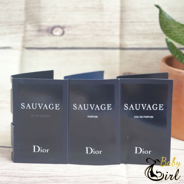 [Siêu thơm] Nước Hoa sample Nam Dior Sauvage for men