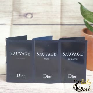 [Siêu thơm] Nước Hoa sample Nam Sauvage for men 1ml