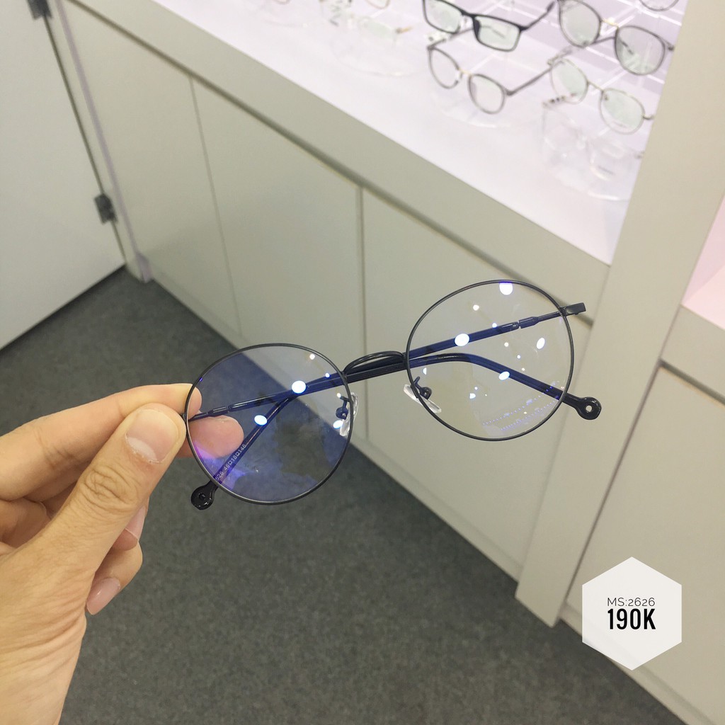 Gọng Kính Cận Kim Loại Siêu Nhẹ VENUS Dáng Mắt Tròn 2626 - Lắp Mắt Cận Theo Yêu Cầu | BigBuy360 - bigbuy360.vn