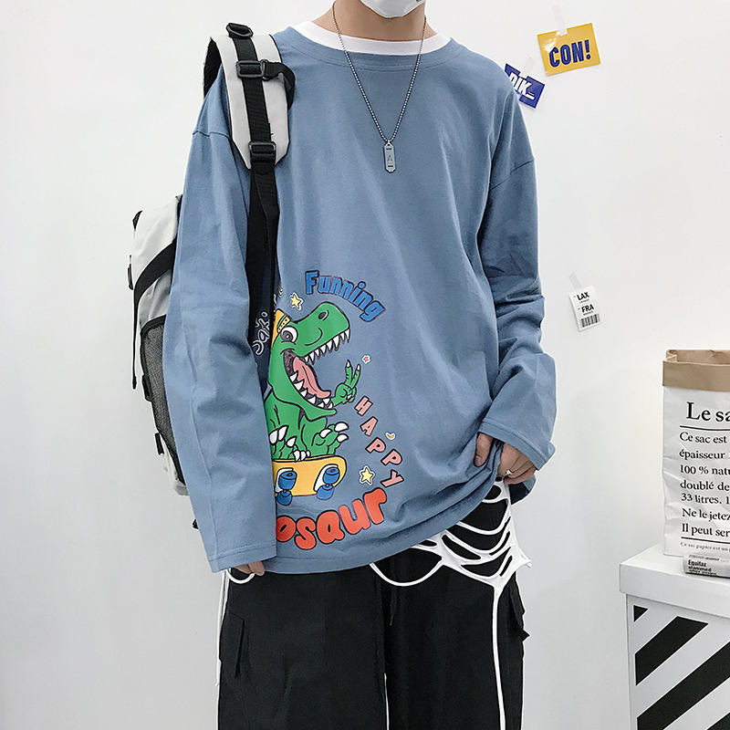 Áo Thun Tay Dài Thời Trang Dành Cho Nam Size M-5Xl