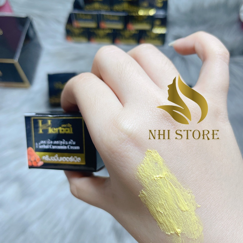 Kem Nghệ Thảo Dược HERBAL  Mụn Nám Tàn Nhang  Thái Lan 5G