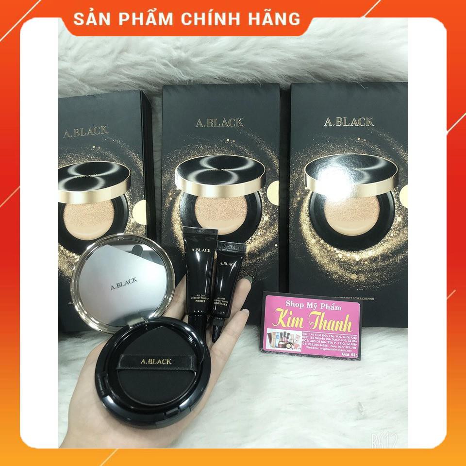 Set Phấn Nước ABlack Artistic Kèm Kem Lót, Kem Che Khuyết Điểm (Chính Hãng) 02