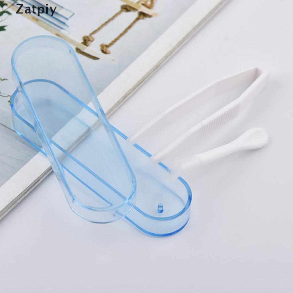 Zatpiy 1Set Contact Lens Inserter Remover Contact Lenses Tweezers And Suction Stick VN