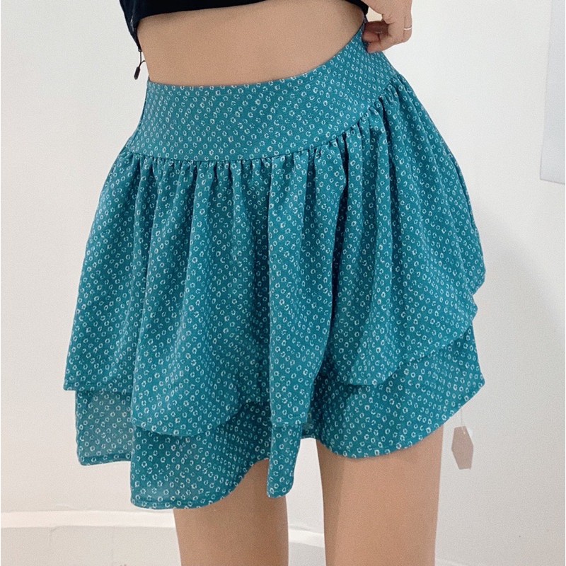 SP000983 Váy Liti Fler Blue Skirt