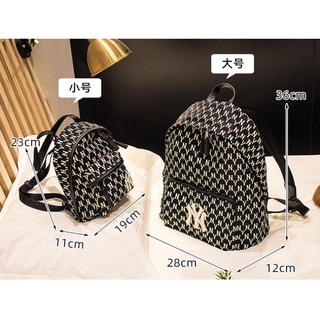 ( Chuẩn hãng ) Balo MLB NY Monogram Backpack Tiếu Chuẩn Hàn Quốc Full Tag Code