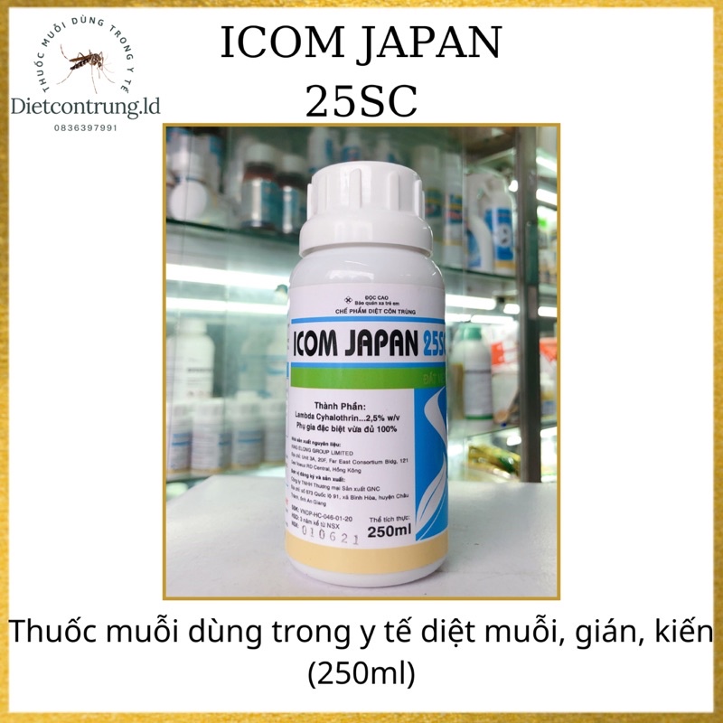  ICOM JAPAN 25SC (250ml) chế phẩm diệt côn trùng