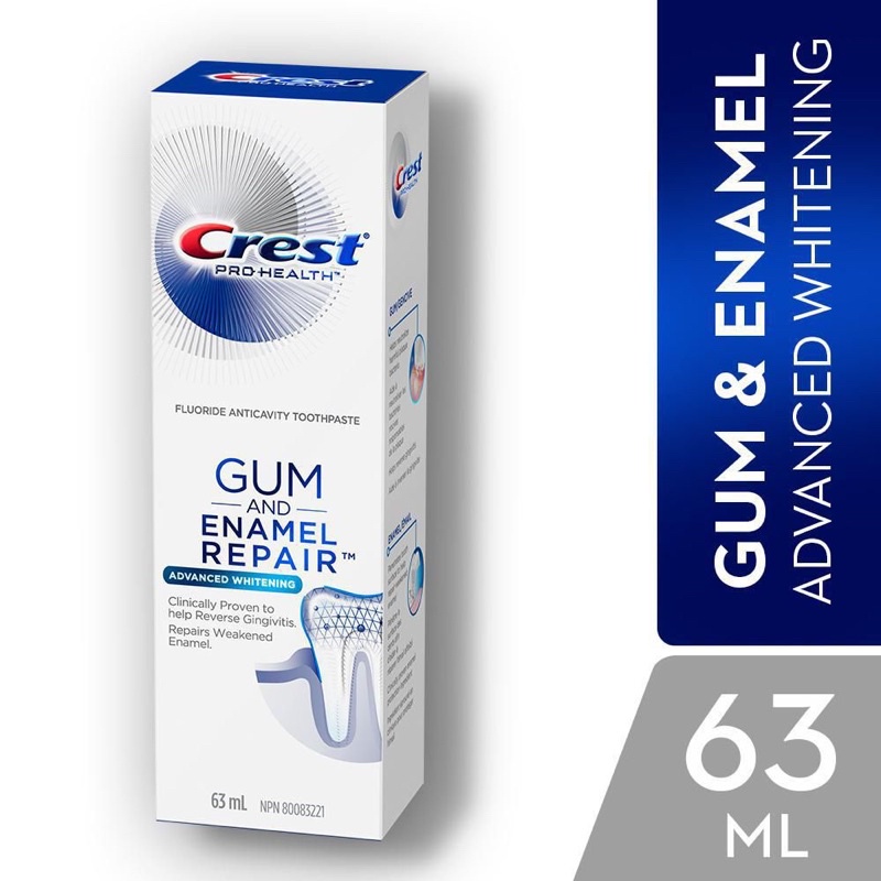 Kem đánh răng Gum Detoxify mới từ Crest Usa 116g