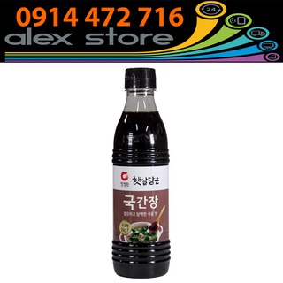 Nước Tương Dùng Nấu Canh Chung Jung One Hàn Quốc 500 ml / 대상) 햇살담은 자연 숙성 국간장 500ml