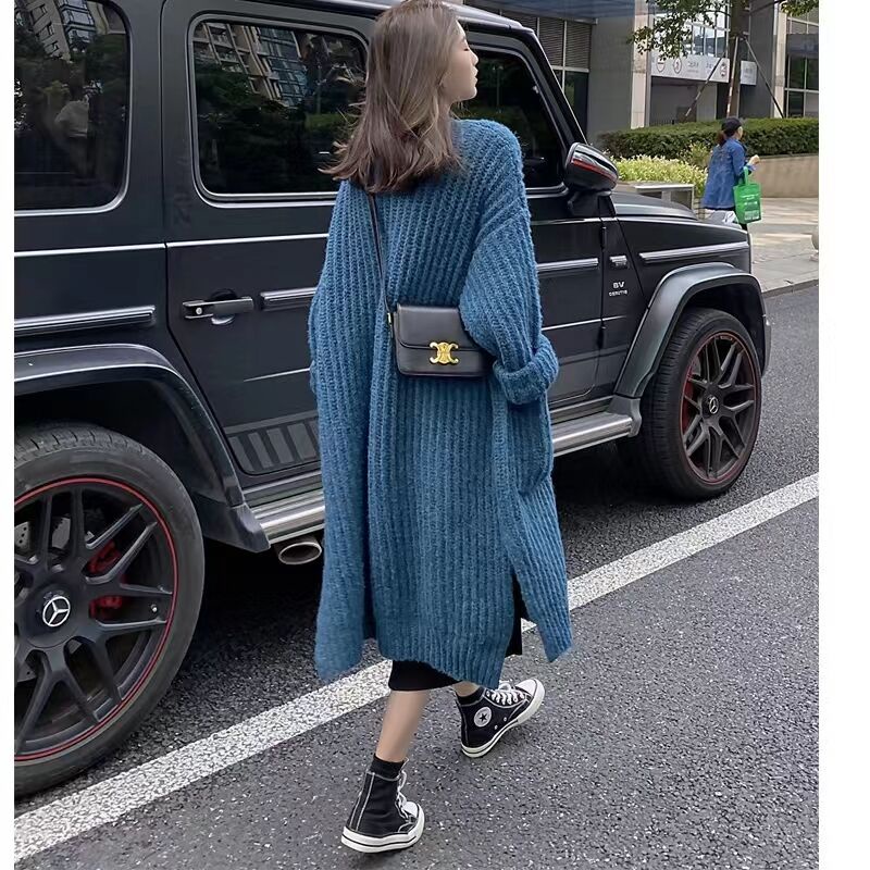 Áo Khoác cardigan Dệt Kim Tay Dài Phong Cách Nhật Bản Thời Trang Thu Đông Mới 2022