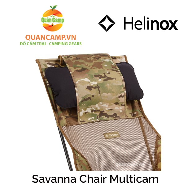 Ghế dã ngoại xếp gọn Helinox Savanna Chair Multicam