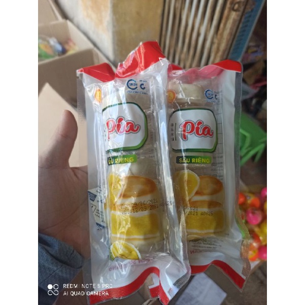 bánh pía nhân sầu riêng gói 5 chiếc