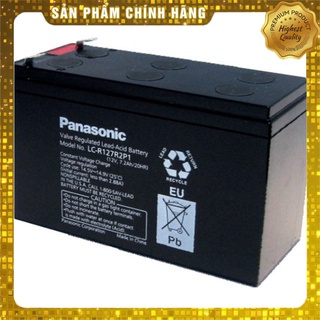 [GIÁ TỐT] Bình ắc quy khô PANASONIC 12v-7.5AH(Chuyển loa kéo di dong ,bảo hành 2 tháng)