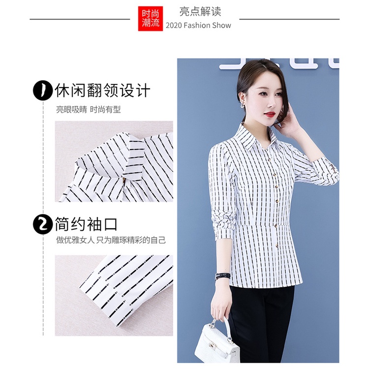 Áo Sơ Mi Tay Dài Phong Cách Hàn Quốc Thời Trang Xuân Thu 2022 Cho Nữ