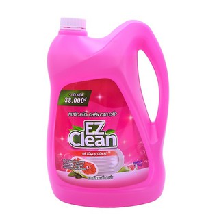 Nước rửa chén không màu ez clean hương bưởi