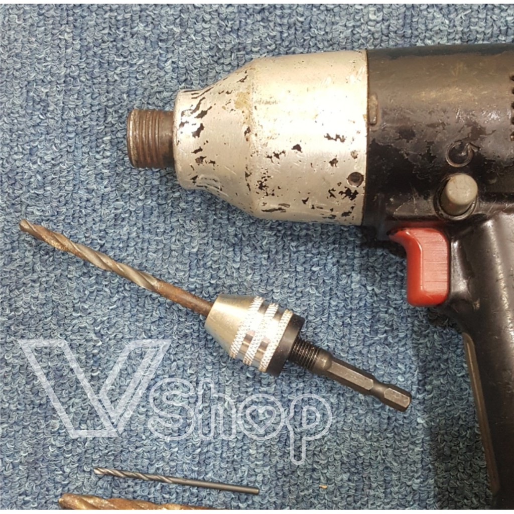 Đầu kẹp mũi khoan, dùng cho máy bắn vít