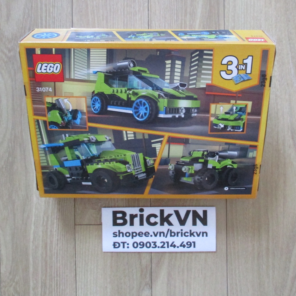 LEGO Creator 31074 Xe Đua Đường Trường Biến Hình