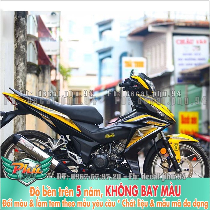 Tem rời Winner vàng đen tổ ong (P) -1